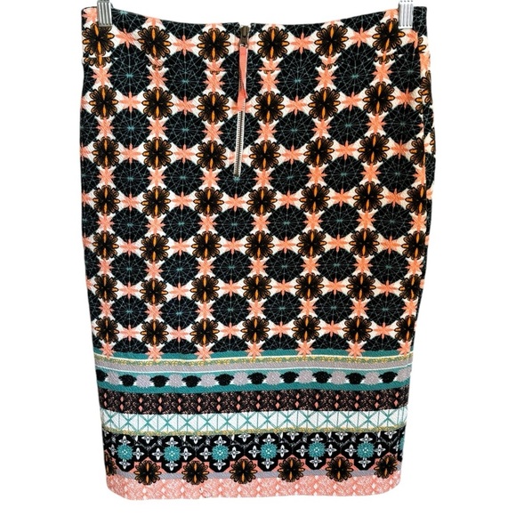 Anthropologie Maeve Tearoom Pencil Skirt Size L - Picture 4 of 12